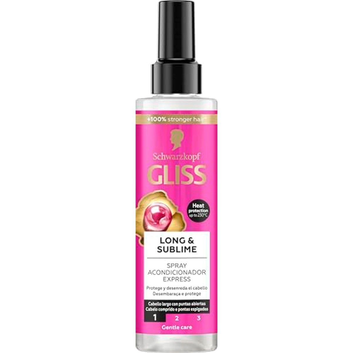 Gliss Long & Sublime Express Conditioner 3 x 200 ml - Voordeelverpakking
