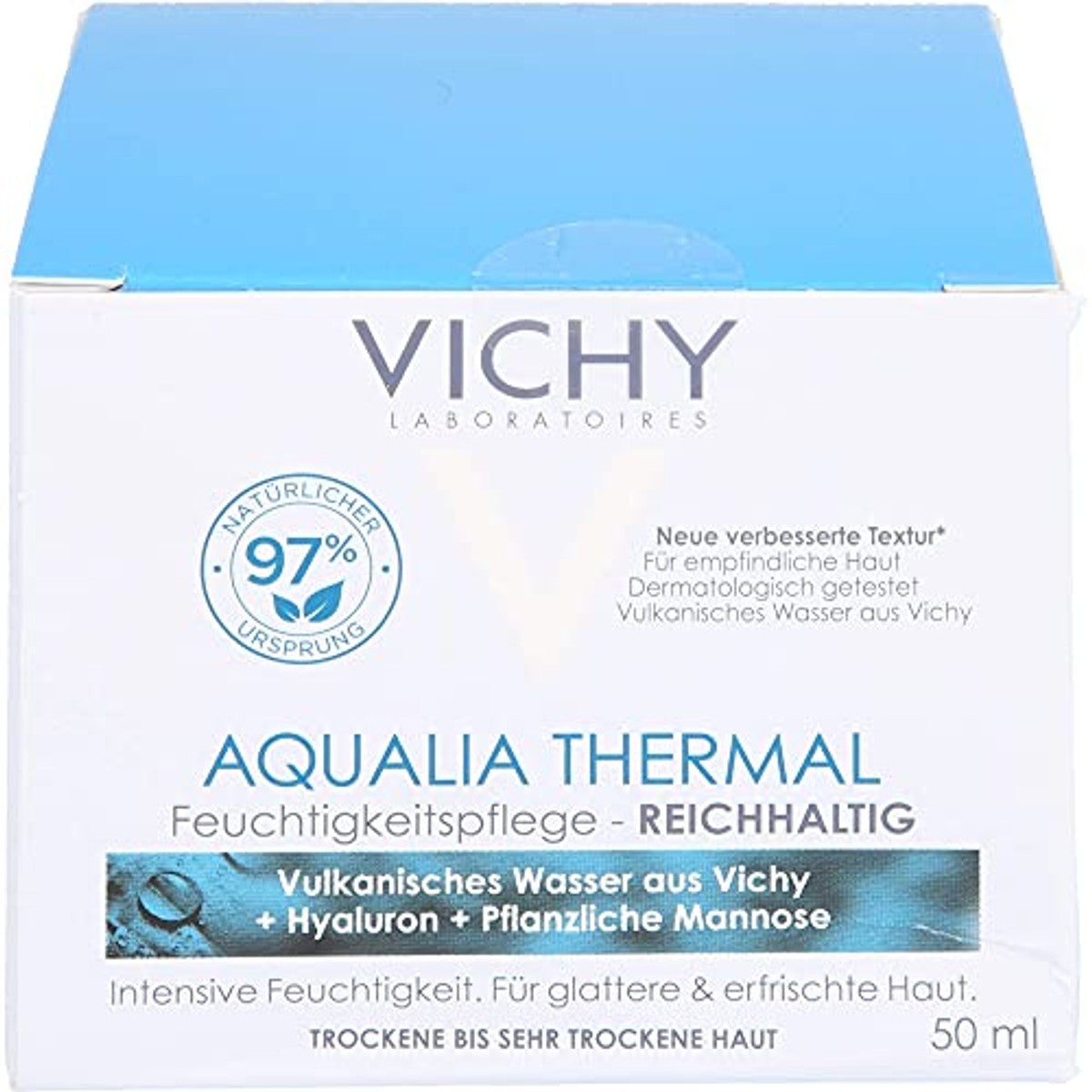 Vichy Aqualia Thermal Rijke Gezichtscrème voor Droge tot Zeer Droge Huid 50 ml - 6-pack