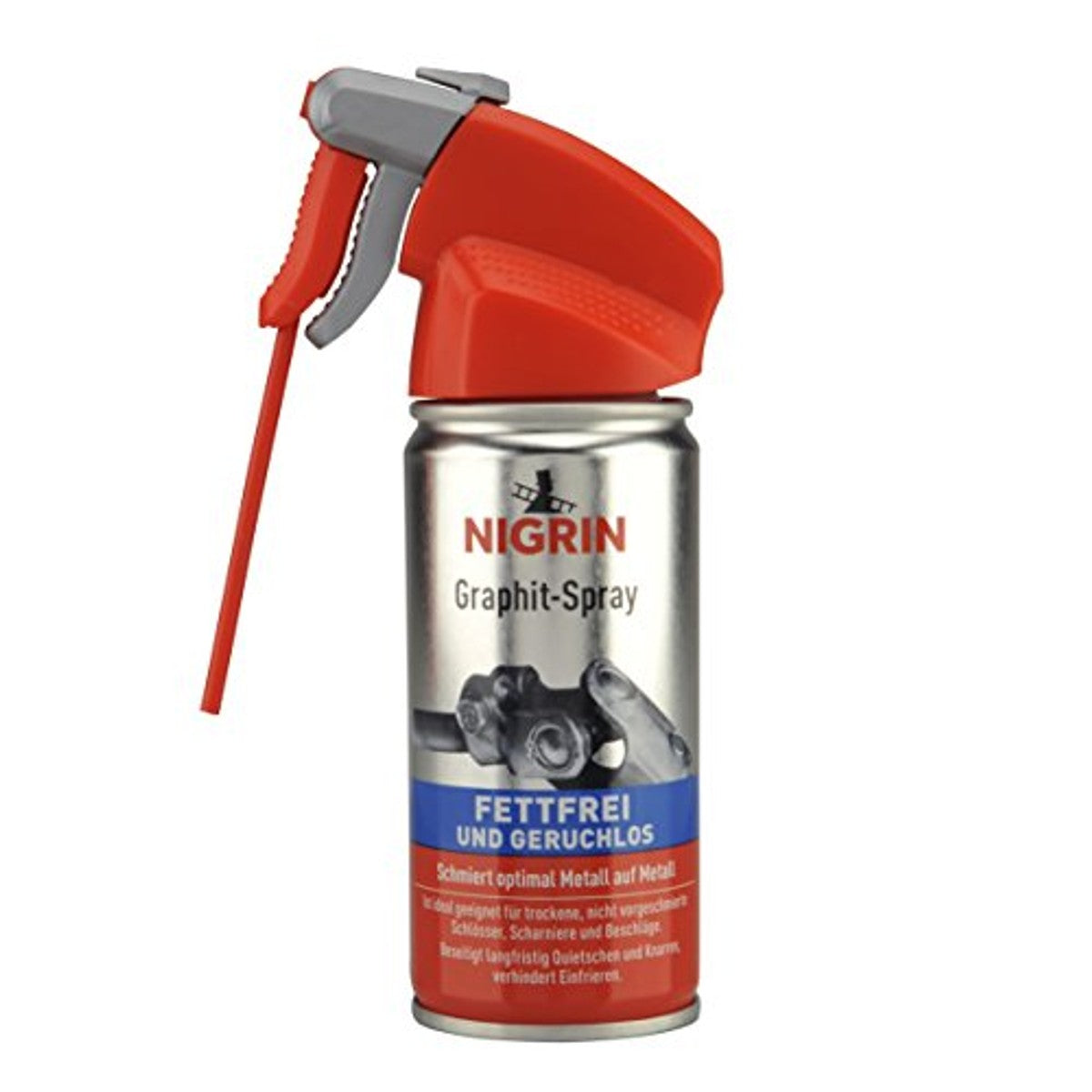 NIGRIN Grafiet spray 6 x 100 ml - Voordeelverpakking