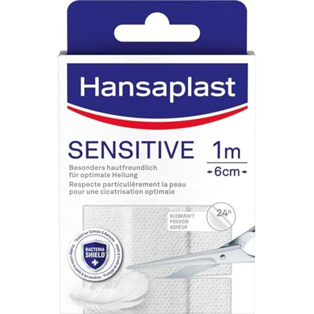 Hansaplast Gevoelige pleister 1 m x 6 cm – Elastoplast