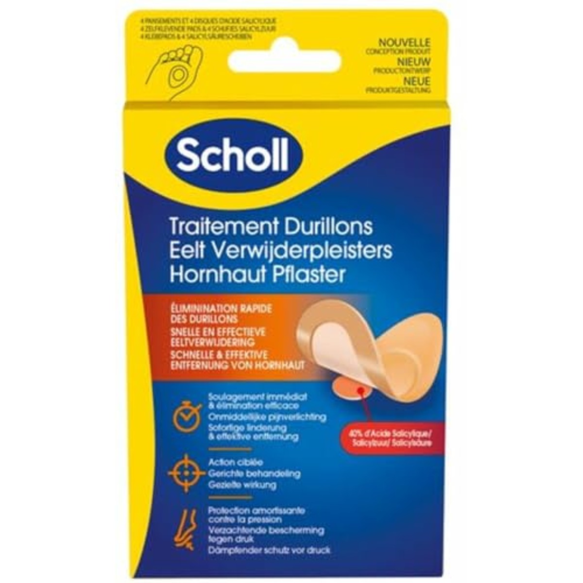 Dr. Scholl's eeltpleisters, 2 stuks – foto 2