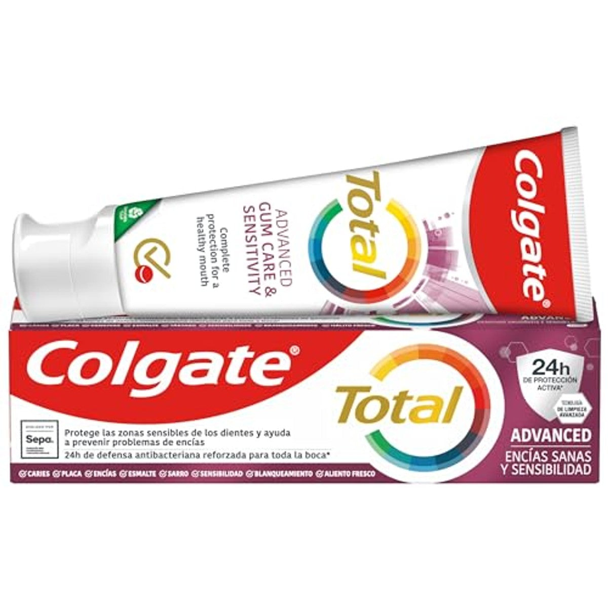 Colgate Total Advanced Gezond Tandvlees Tandpasta 6 x 75 ml - Voordeelverpakking
