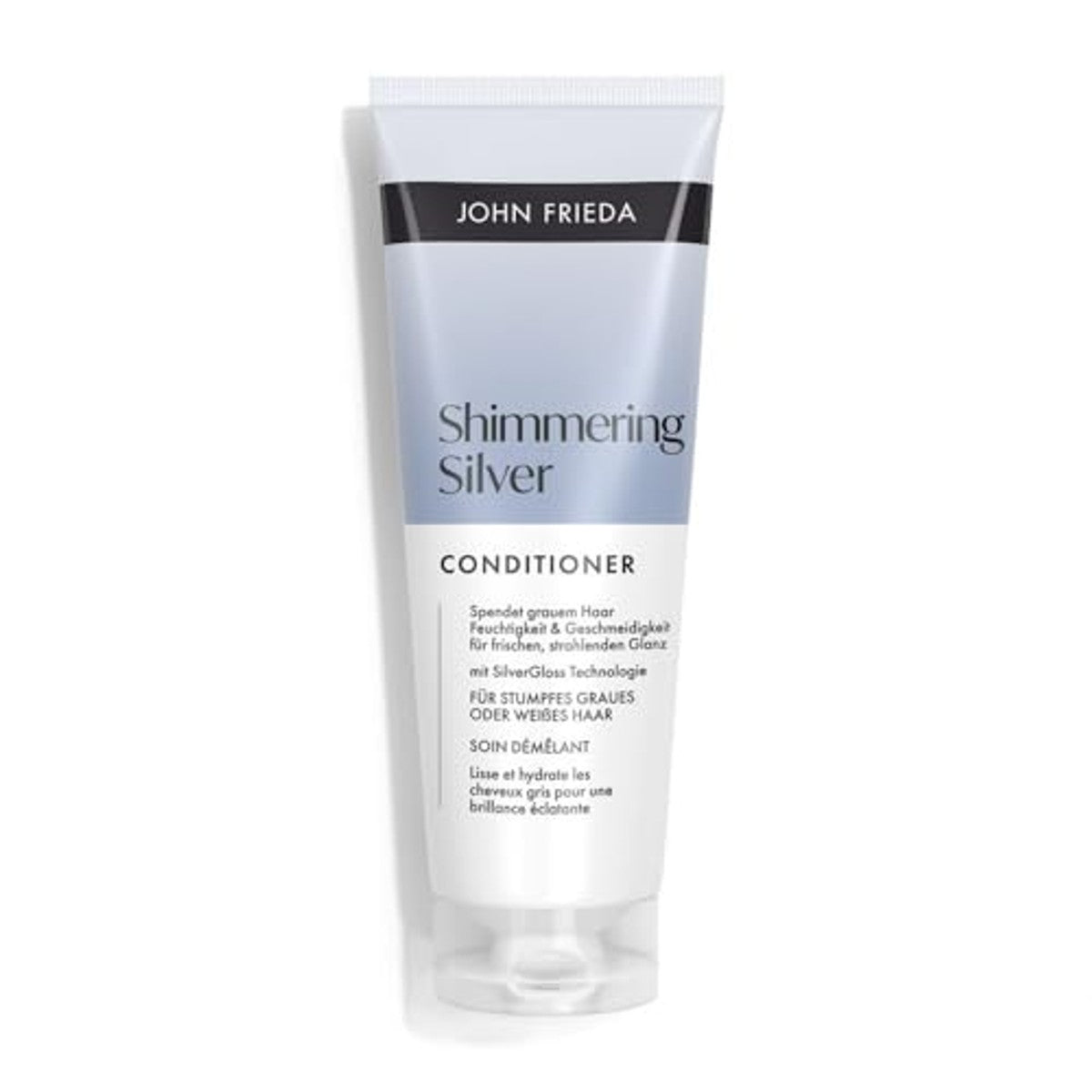 John Frieda Shimmering Silver - Zilver Conditioner - Inhoud: 250 ml - Voor dof grijs of wit haar – John Frieda