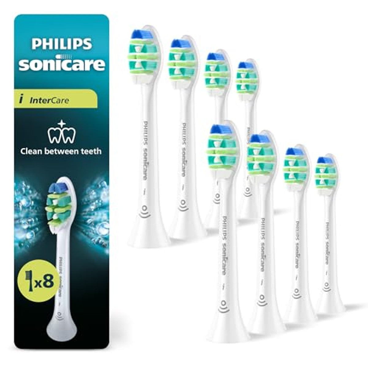 Philips Sonicare InterCare Opzetborstels Wit 8 stuks - 6-pack
