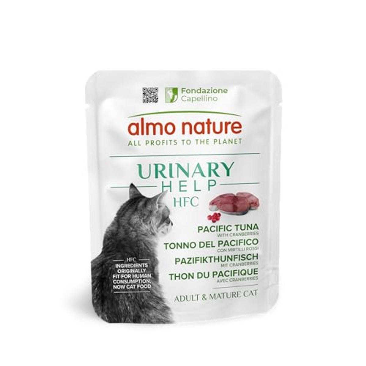 Almo Nature HFC Urinary Help Tonijn en Veenbessen 24 x 50 g - 3-pack