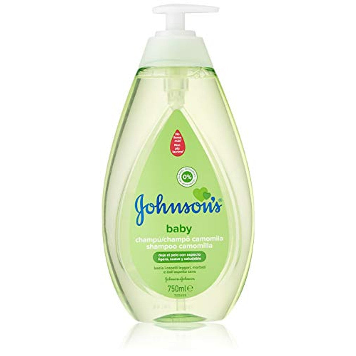 Johnson's Baby Shampoo 7 Camomila met schenktuit 3 x 750 ml - Voordeelverpakking