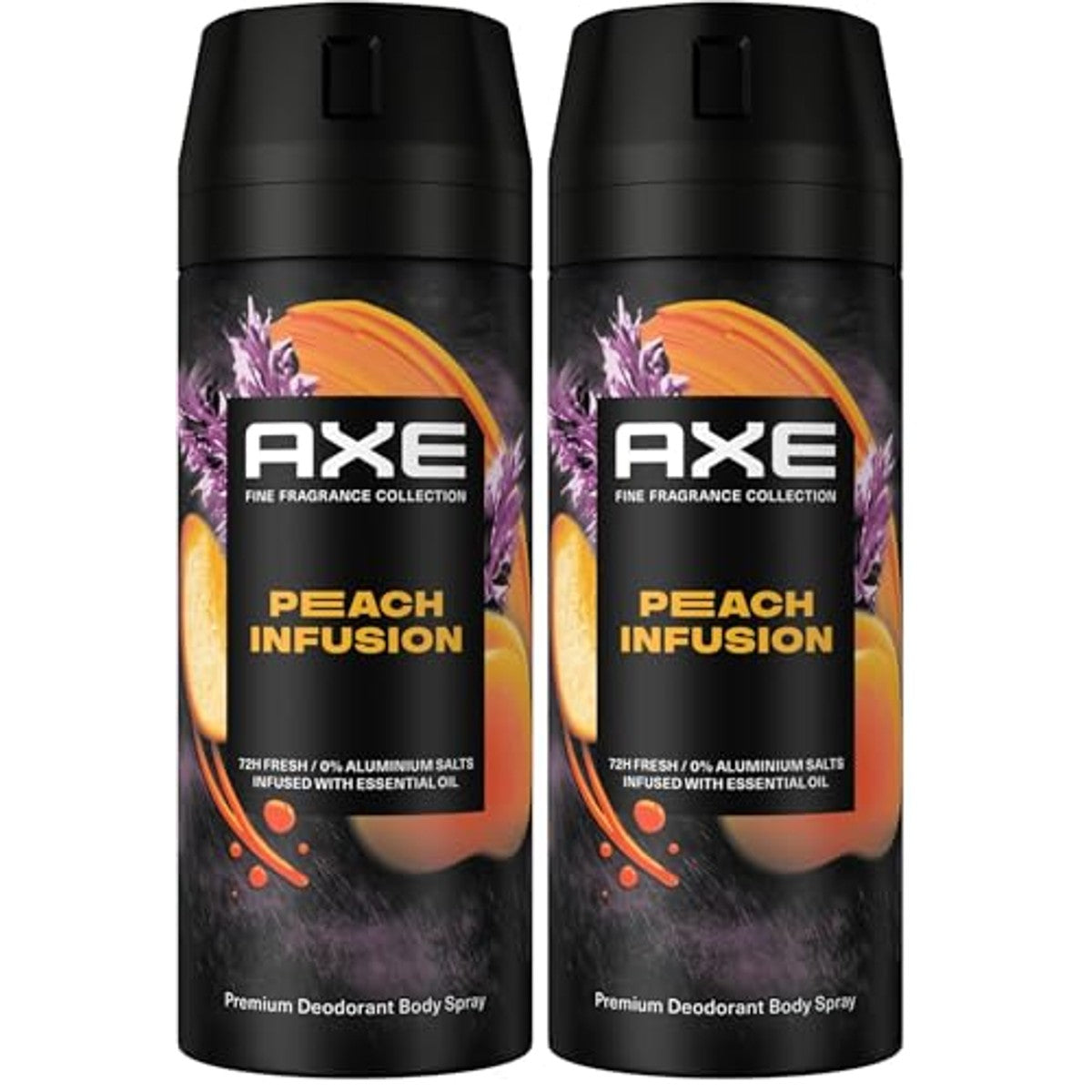 Axe Premium Bodyspray Peach Infusion 150 ml (2 stuks) – Axe