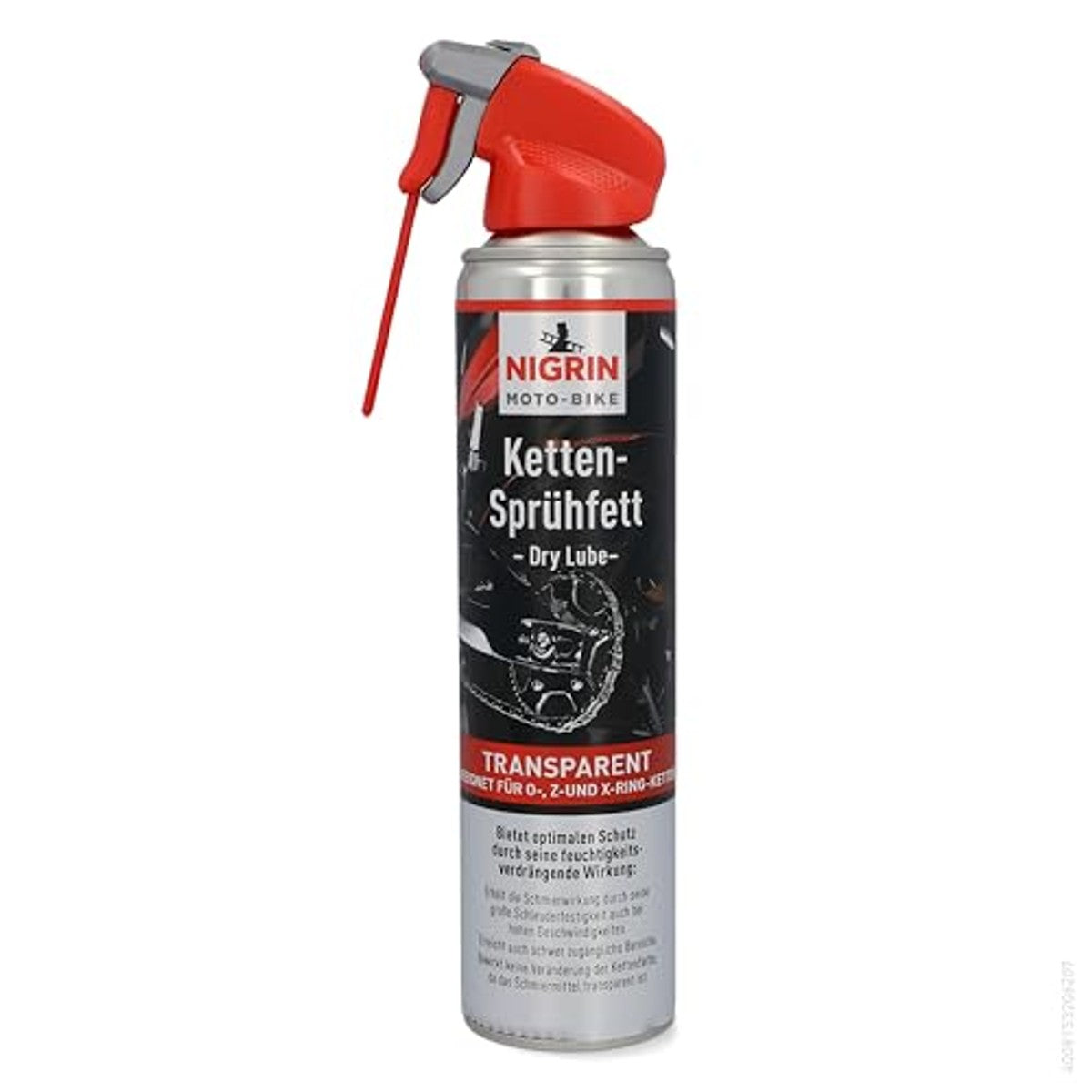 NIGRIN MOTO-BIKE Dry Lube kettingspray 400 ml – NIGRIN
