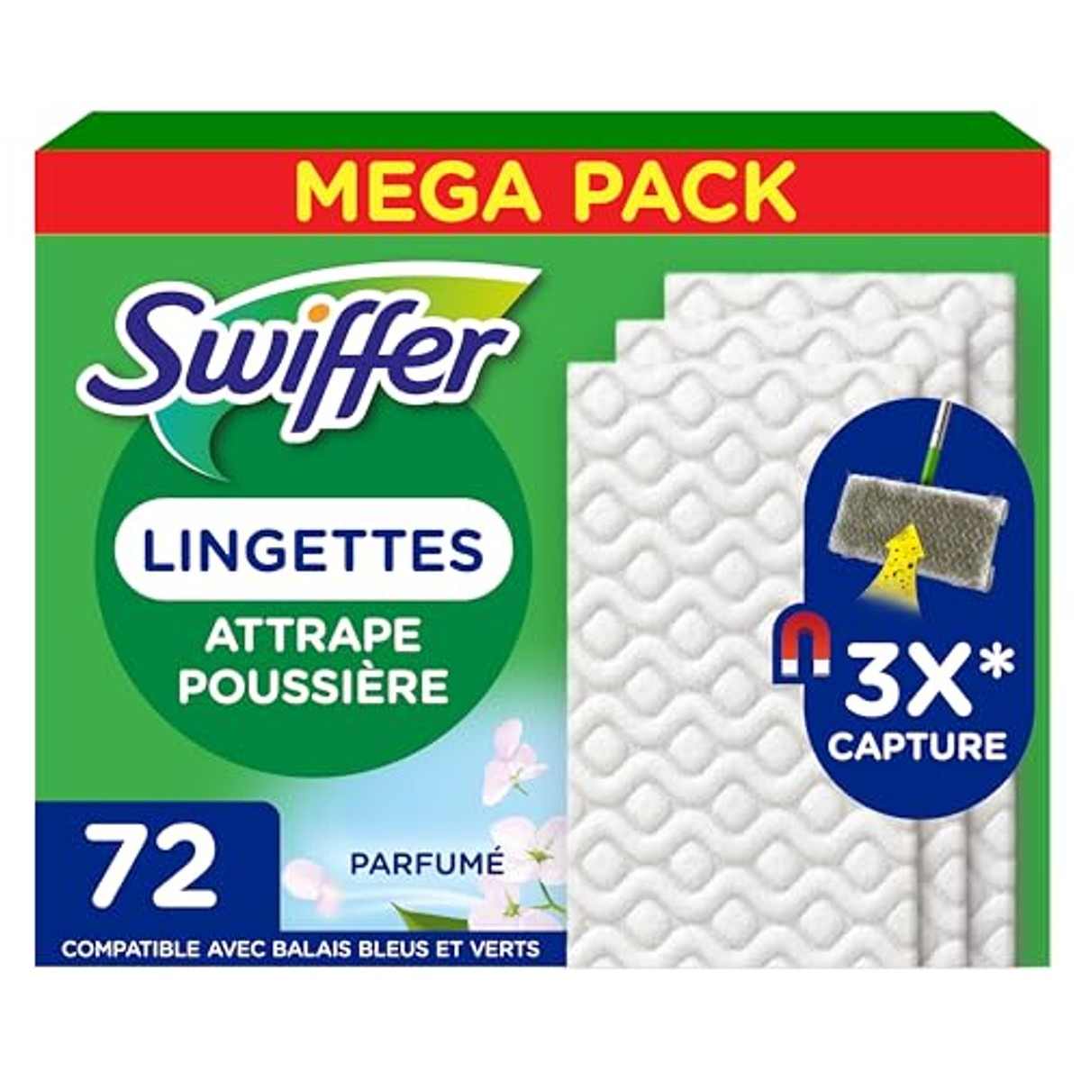Swiffer Stofvanger droogdoeken 3 x 72 stuks - Voordeelverpakking