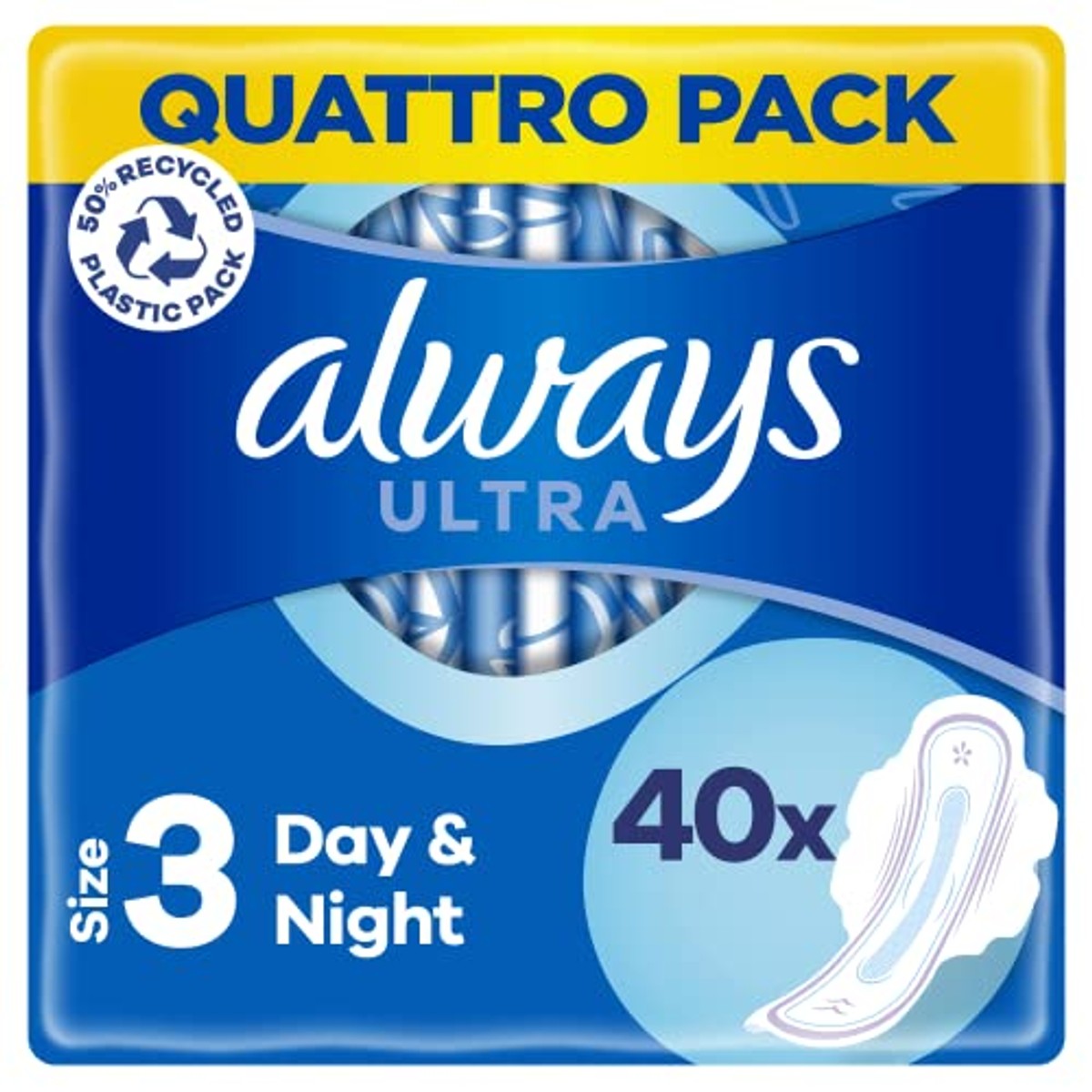 Always Ultra Night Damenbinden 40 stuks – Always