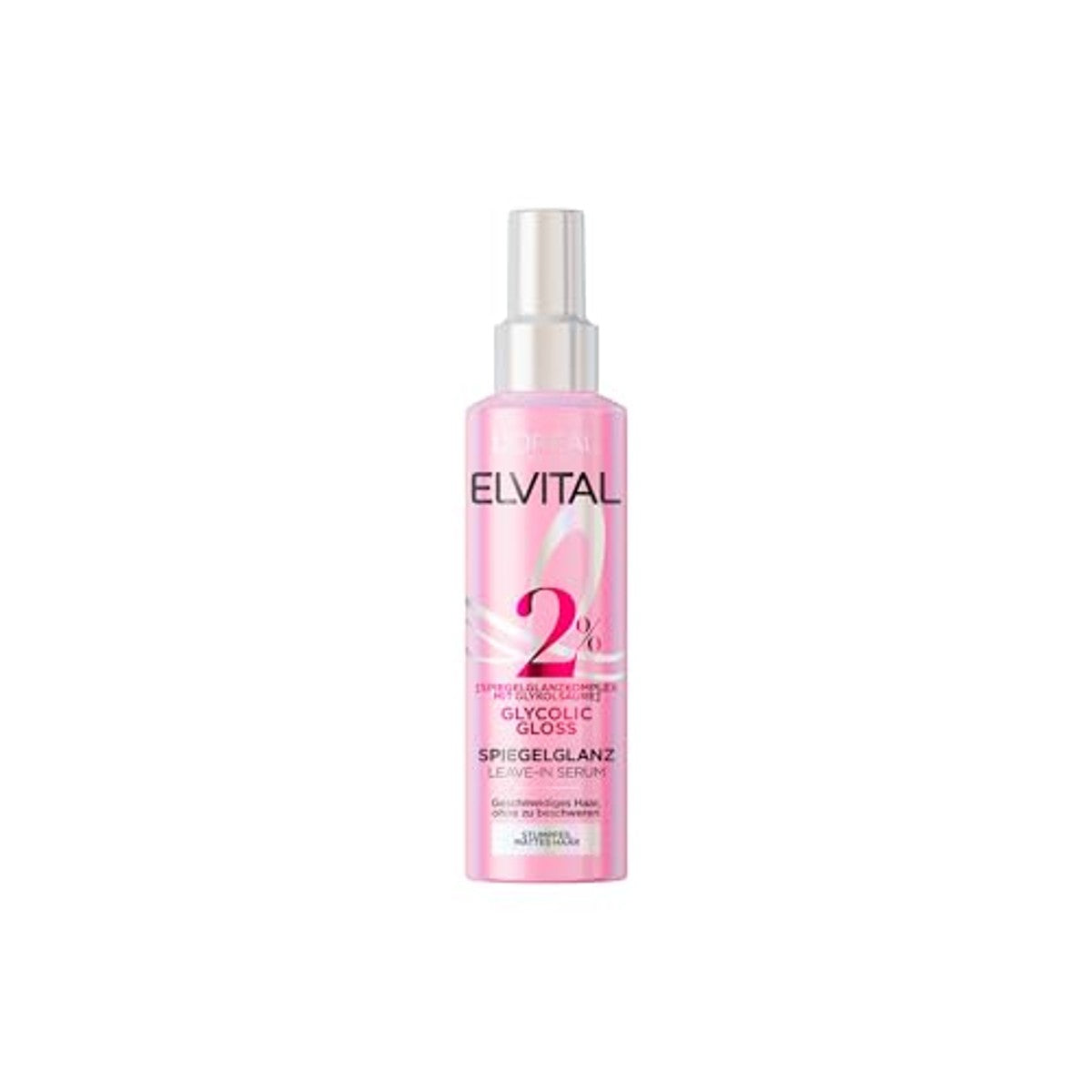 L'Oreal Paris Elvital Glycolic Gloss Leave-In serum 6 x 150 ml - Voordeelverpakking