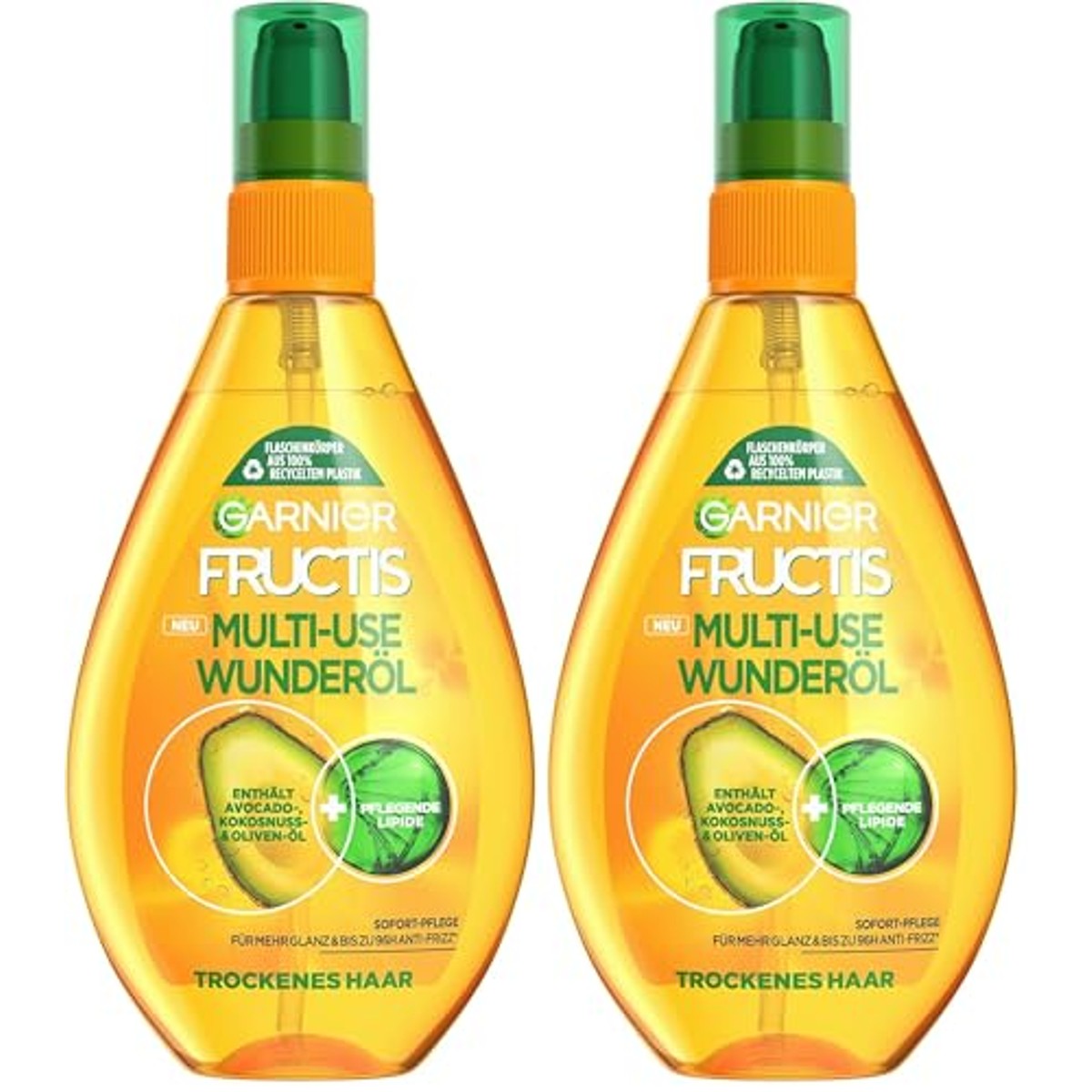 Garnier Fructis Oil Repair 3 Wonderolie 150 ml verpakking van 2 – Garnier