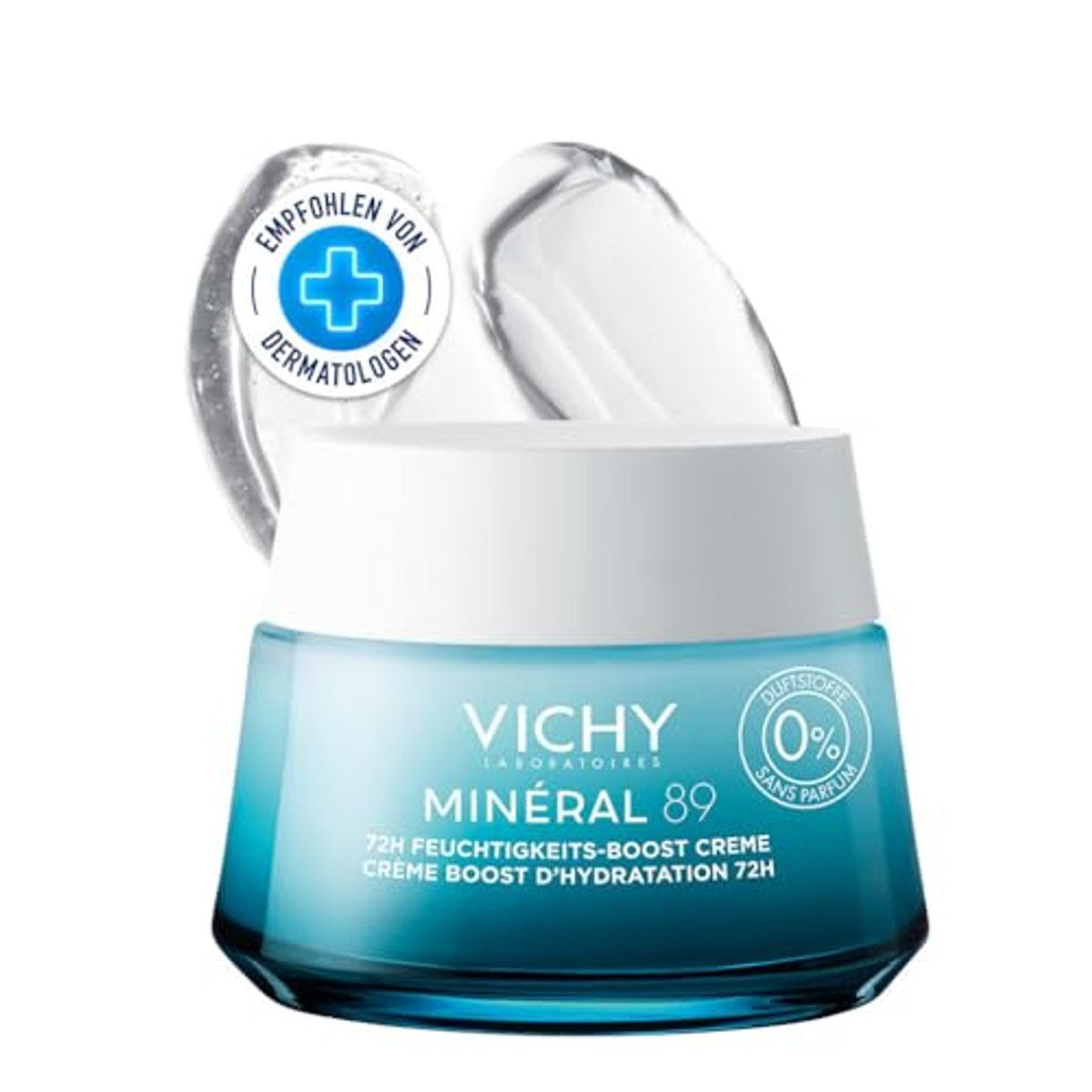 Vichy Mineral 89 72H Vochtboost-crème voor Normale Huid 50 ml - 6-pack