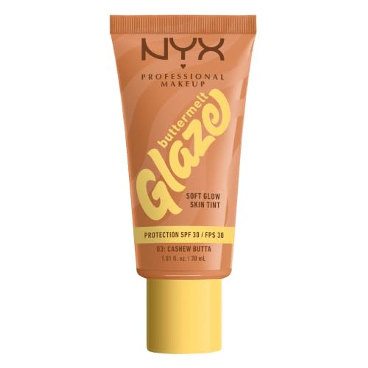 NYX PROFESSIONAL MAKEUP Buttermelt Glaze Foundation 30 ml - 6 stuks