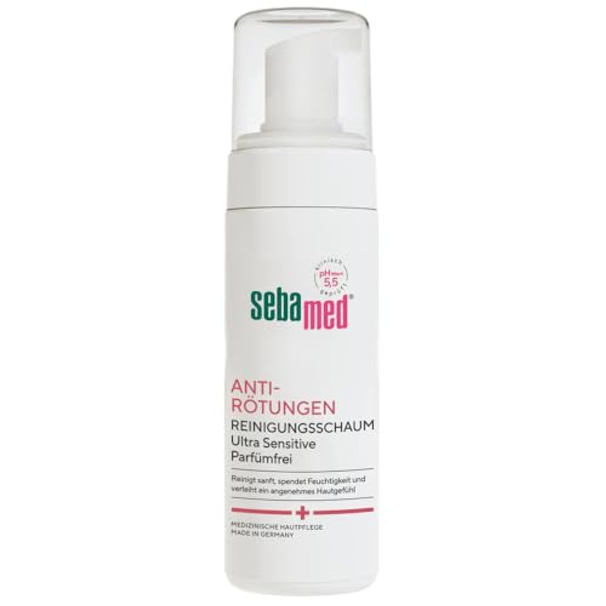 SEBAMED Anti-roodheid reinigingsschuim parfumvrij 6 x 150 ml - Voordeelverpakking