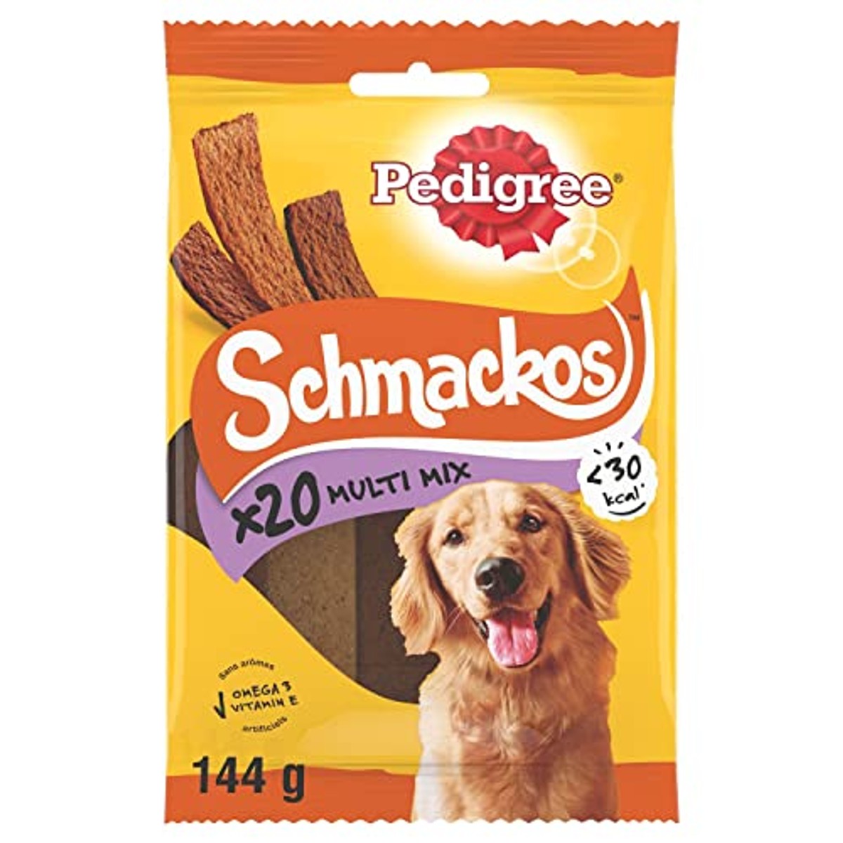 Pedigree Schmackos Multi Mix hondensnack rund, lam & gevogelte 9 x 20 stuks - 6-pack