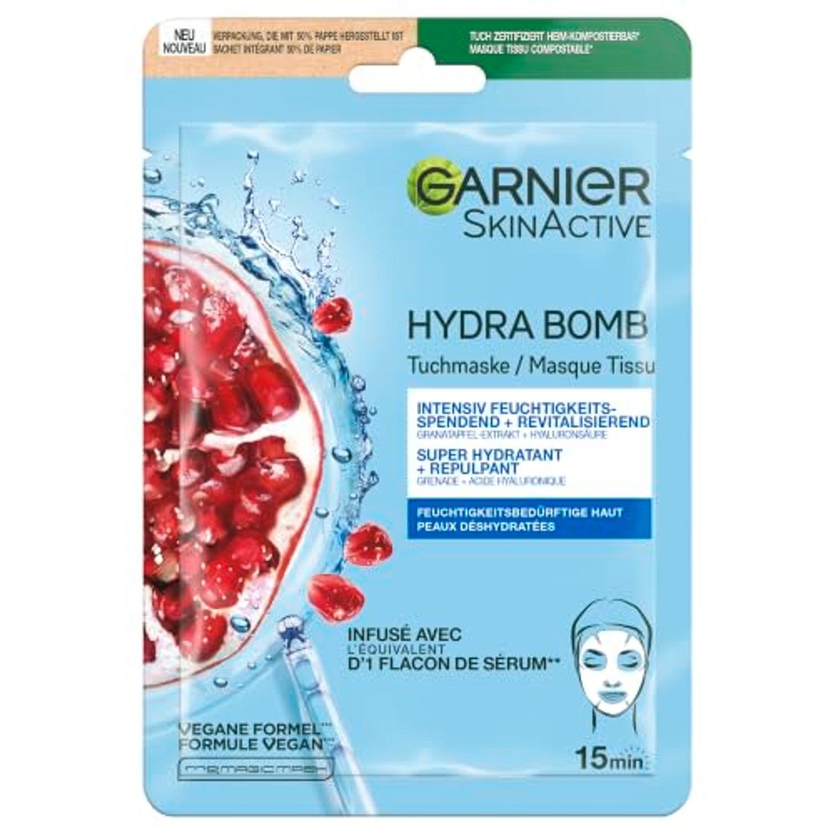 Garnier SkinActive Hydra Bomb doekmasker – Garnier
