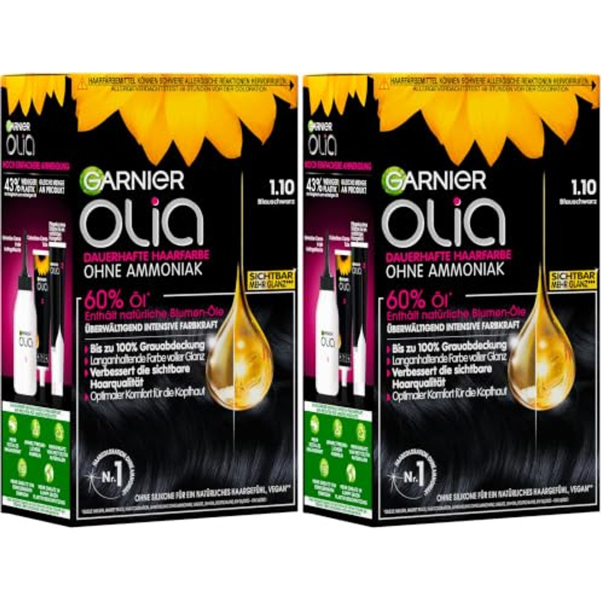 Garnier Olia 1.10 blauw 1 stuk (verpakking van 2) – Garnier
