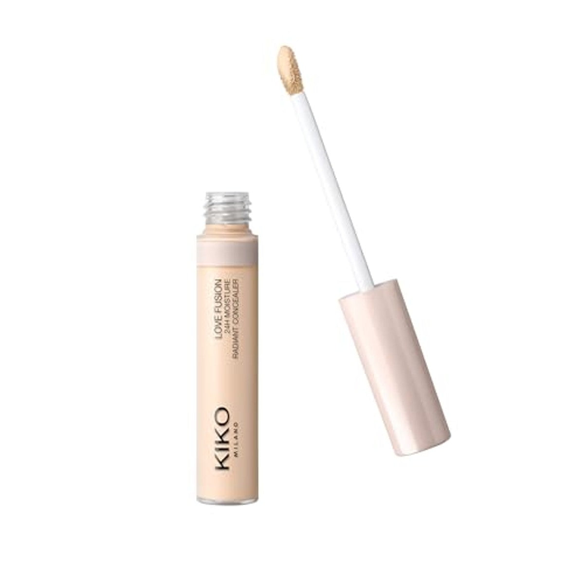 KIKO Milano Love Fusion 24H Moisture Radiant Concealer 2, hydraterende concealer, houdt tot 24 uur en geeft een stralende afwerking – Kiko Milano