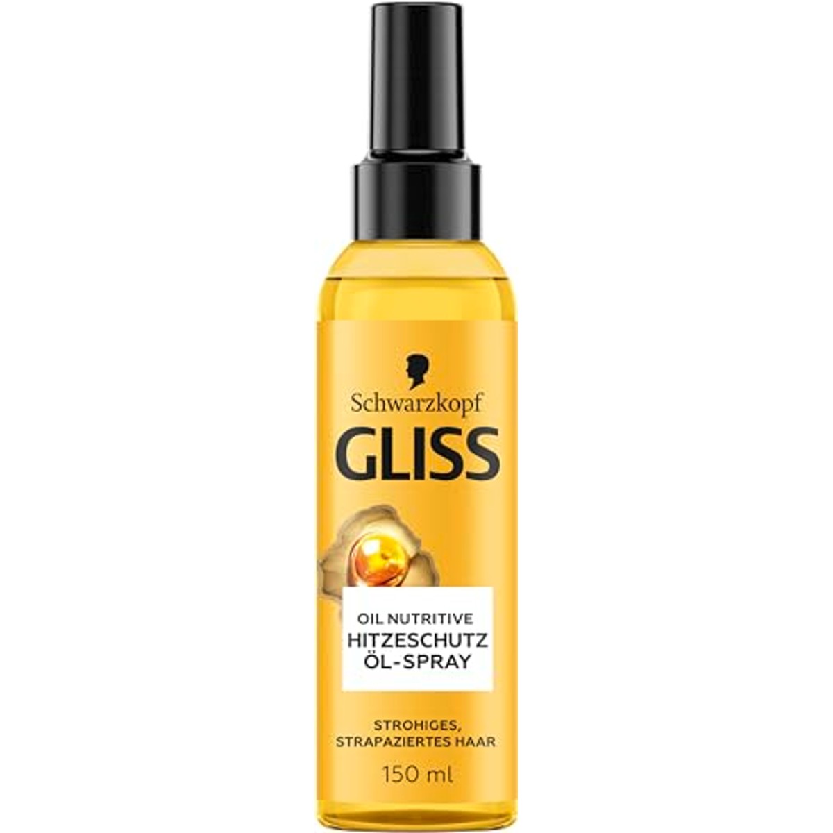 Gliss Oil Nutritive Hitzeschutz Öl-Spray 6 x 150 ml - Voordeelverpakking