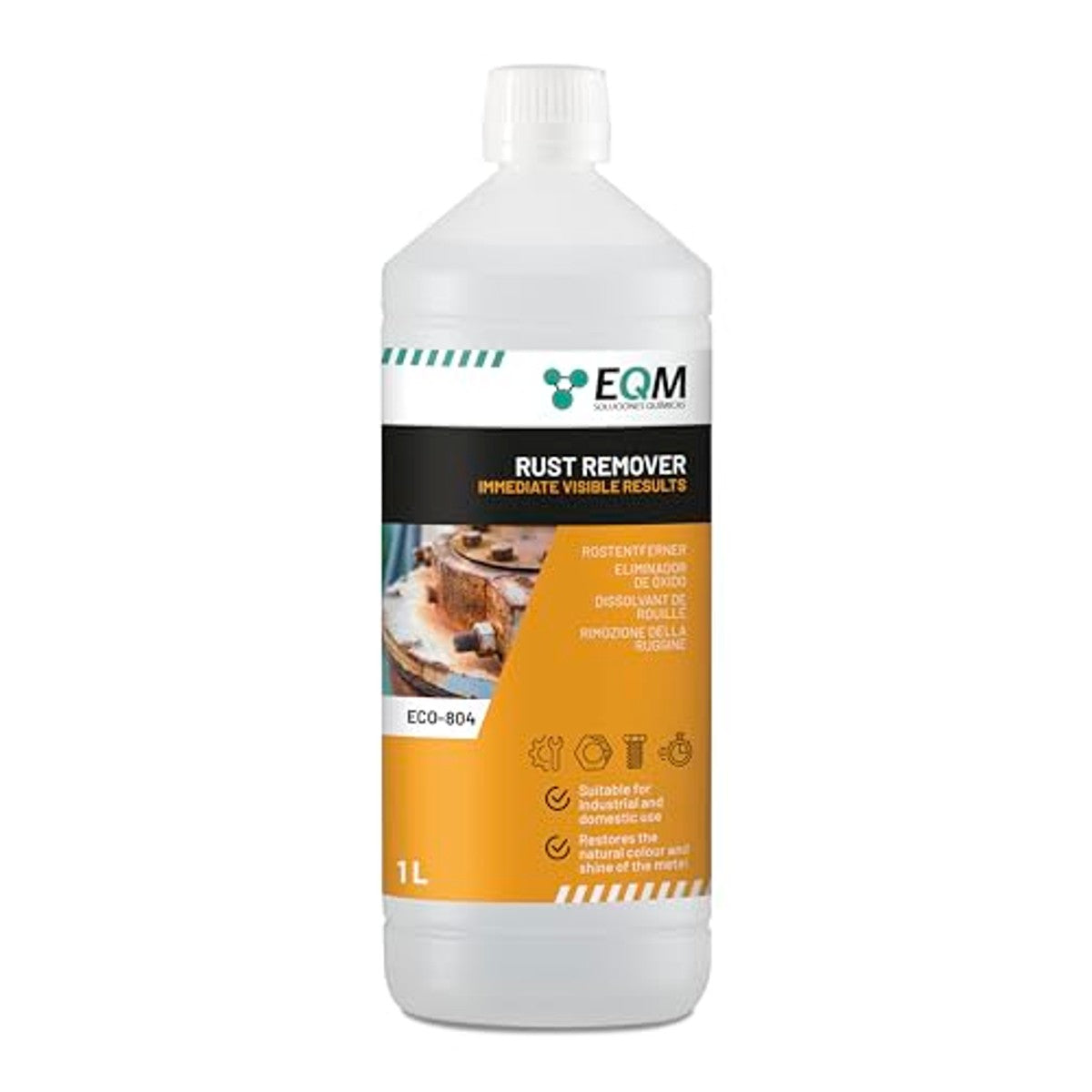 EQM ECO-804 Professionele roestverwijderaar 6 x 1 l - Voordeelverpakking – foto 2