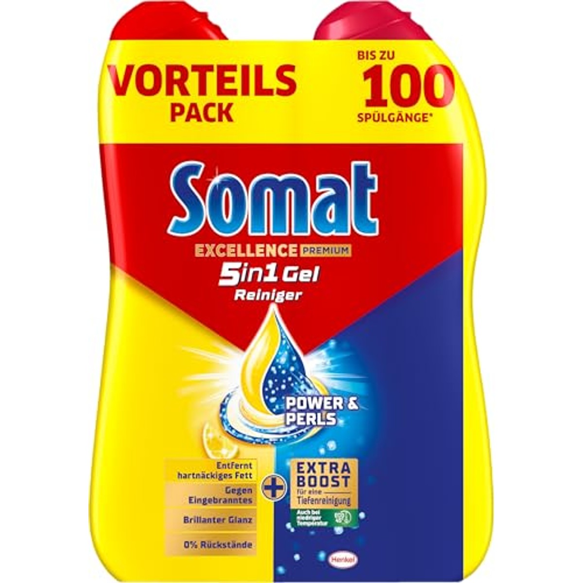 Somat Excellence Premium 5-in-1 gel 2 x 800 ml – Somat