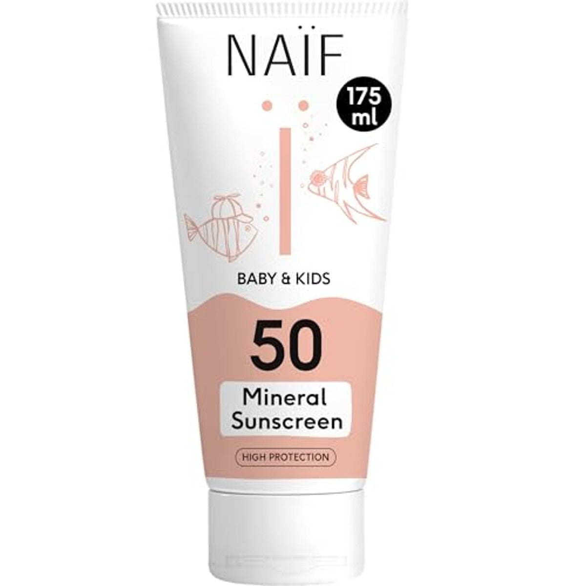 Naïf Zonnecrème Baby & Kind SPF 50 3 x 175 ml - Voordeelverpakking