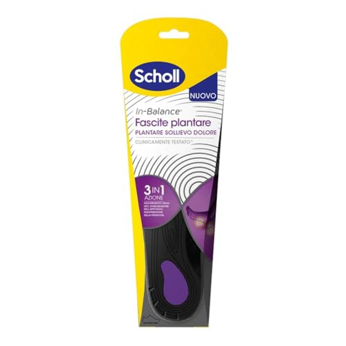 Dr. Scholl's In-Balance Voetbed L (42,5-45), 1 paar – Dr. Scholl's