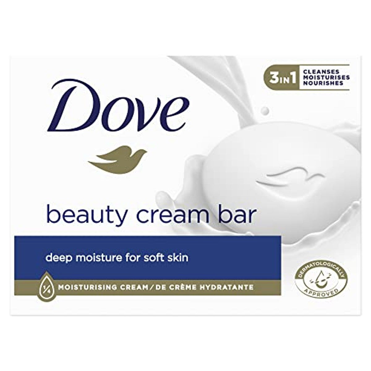 Dove Beauty Cream Bar Wasstuk 3 x 90 g - Voordeelverpakking