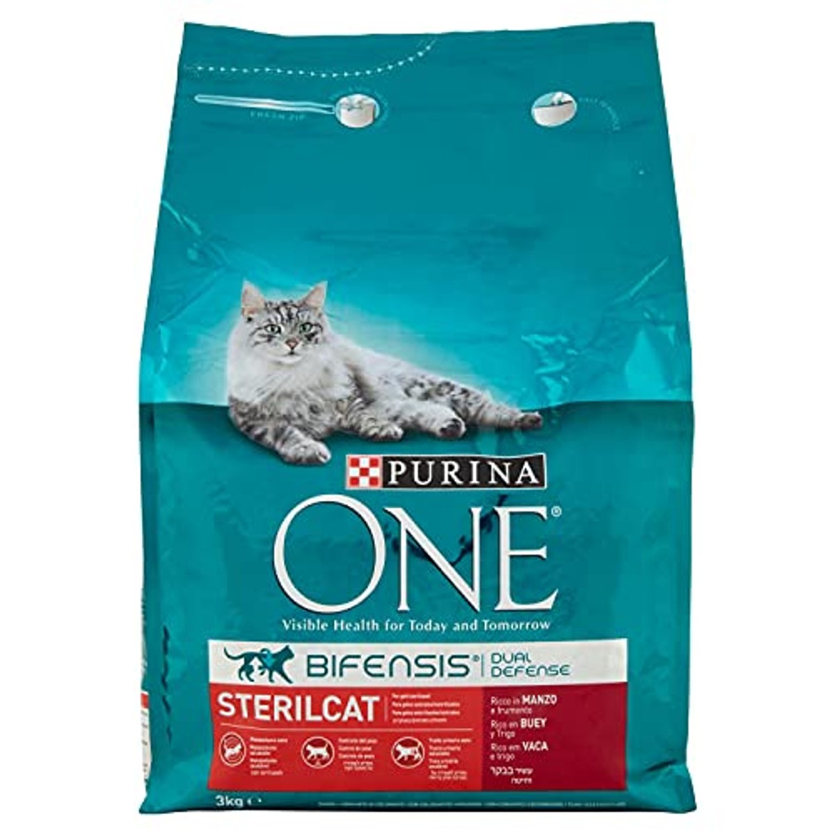 Purina One Sterilicaat Bifensis droogvoer kat - 6-pack