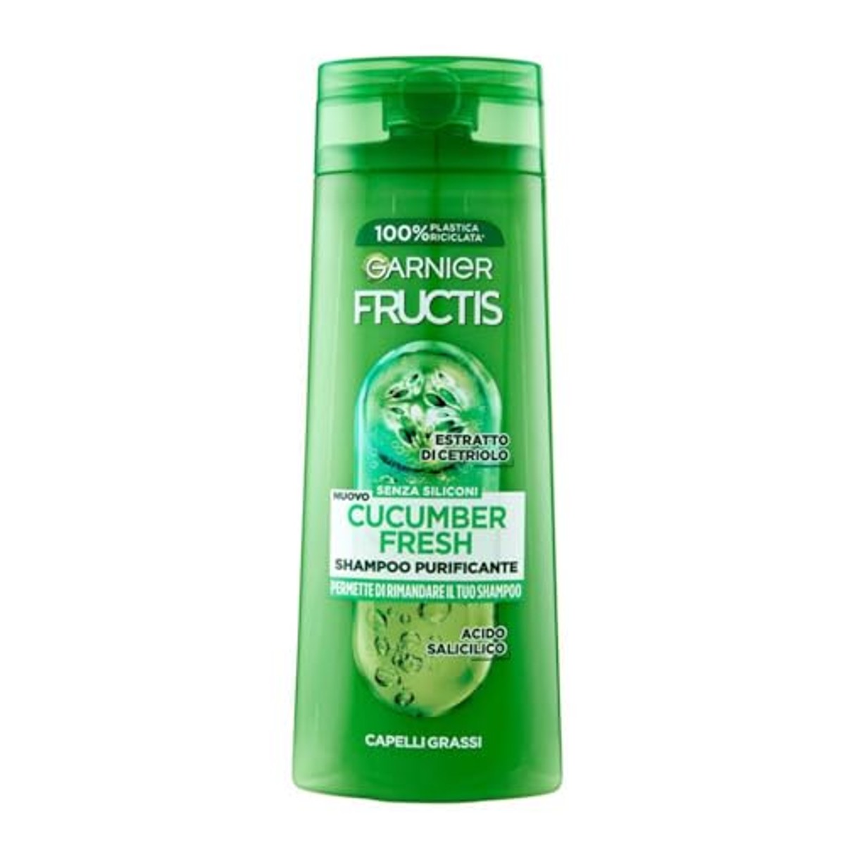 Garnier Fructis Cucumber Fresh Shampoo 250 ml - 3 stuks