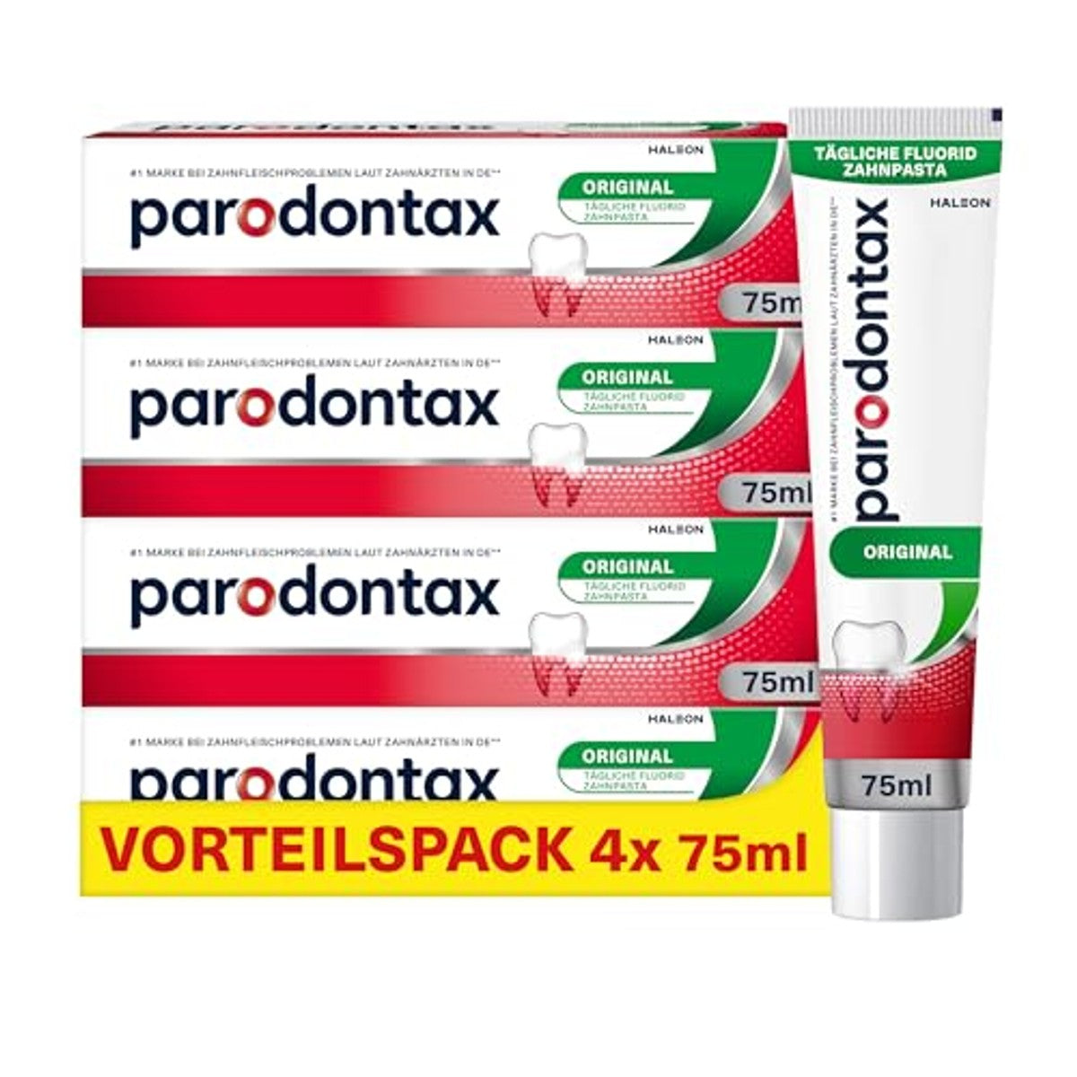 Parodontax Originele Tandpasta 4 x 75 ml – Parodontax