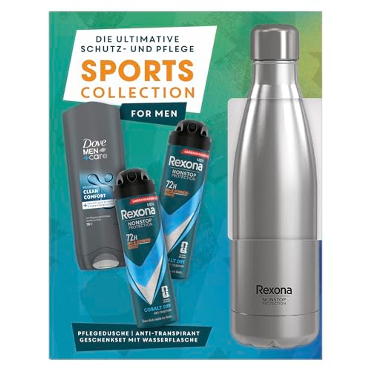 Rexona Sports Collection 2 x 150 ml, 250 ml & 750 ml – Rexona