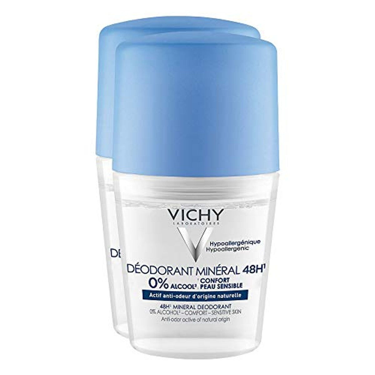 Vichy 48H Mineral Deodorant Roll-on 2 x 50 ml - 3-pack