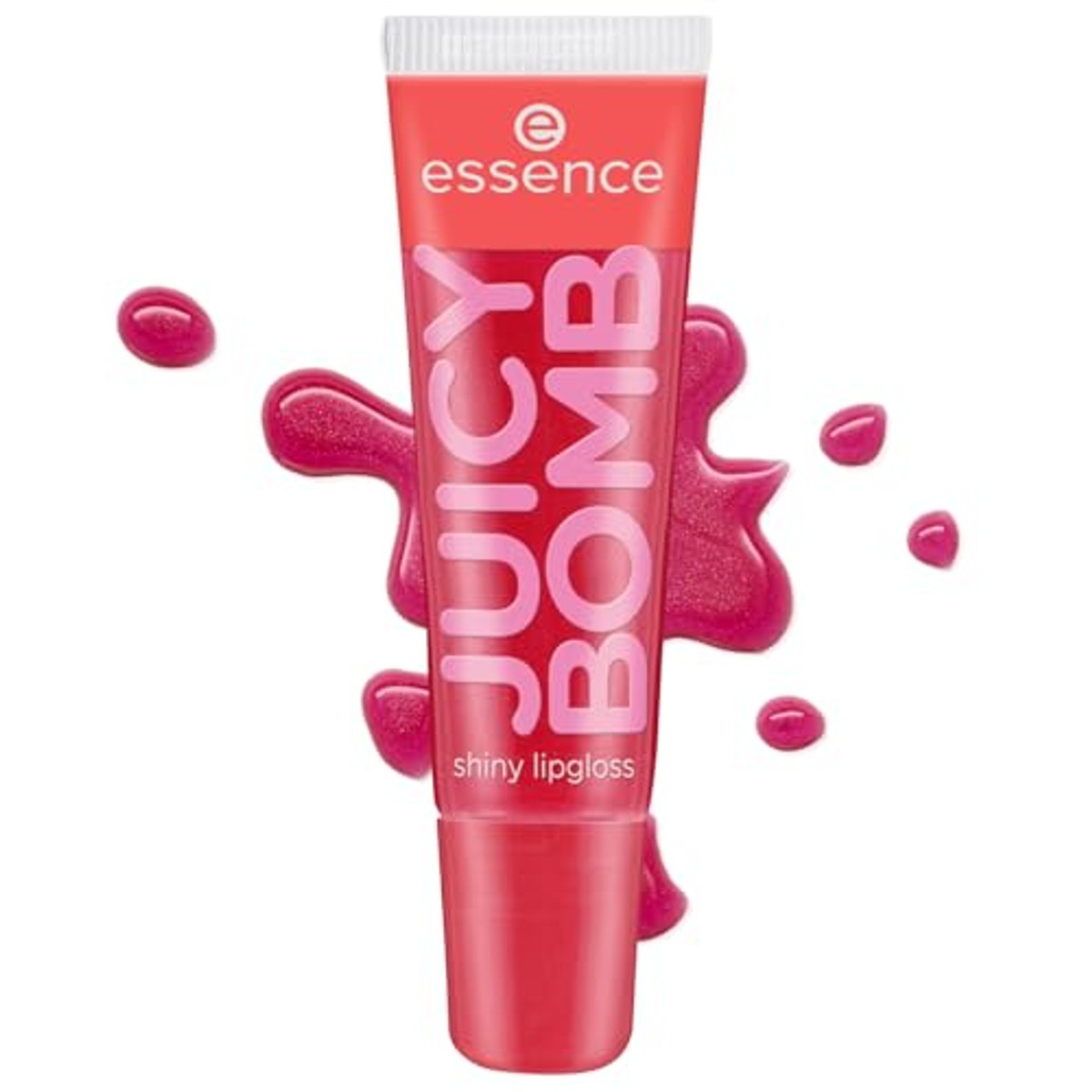 essence Juicy Bomb Shiny Lipgloss 104 Poppin' Pomegranate 10 ml - 3-pack