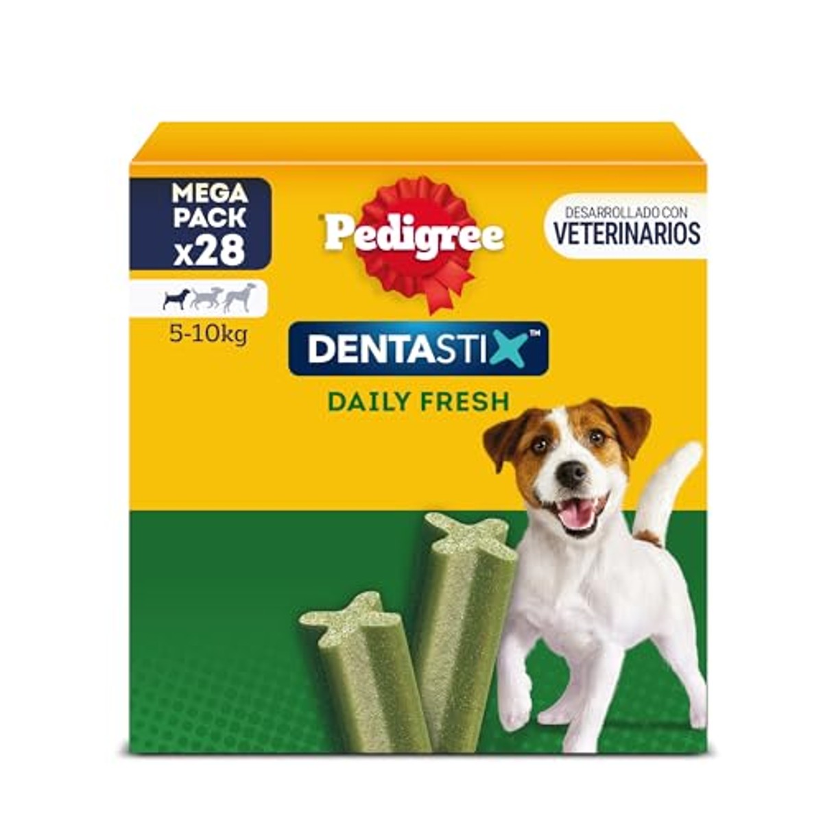 Pedigree Dentastix Fresh kleine hond 5-10 kg 112 stuks 440 g - 3-pack