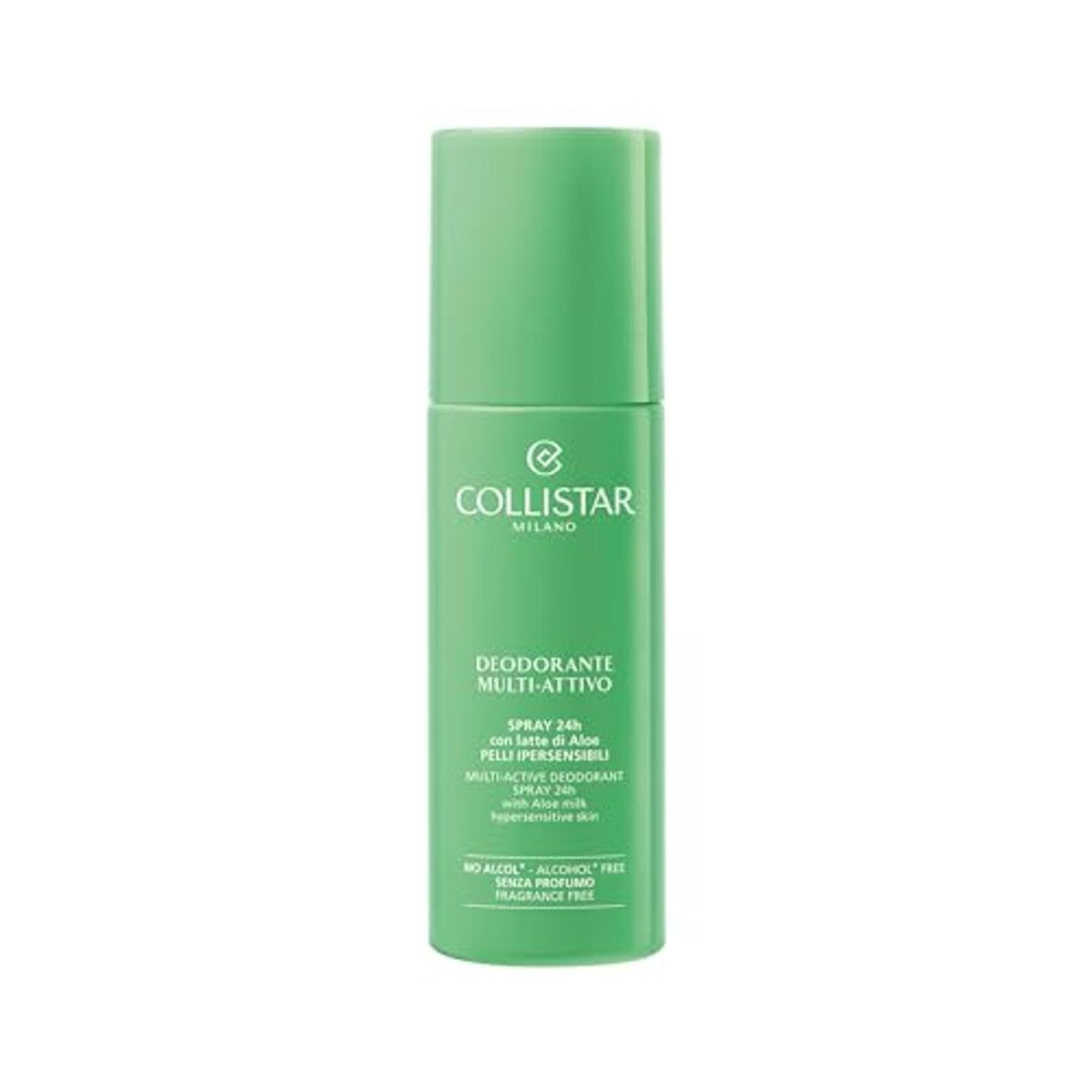 Collistar Multi-Aktiv Deospray met Aloë-Melk voor de Hypergevoelige Huid 100 ml - 6-pack