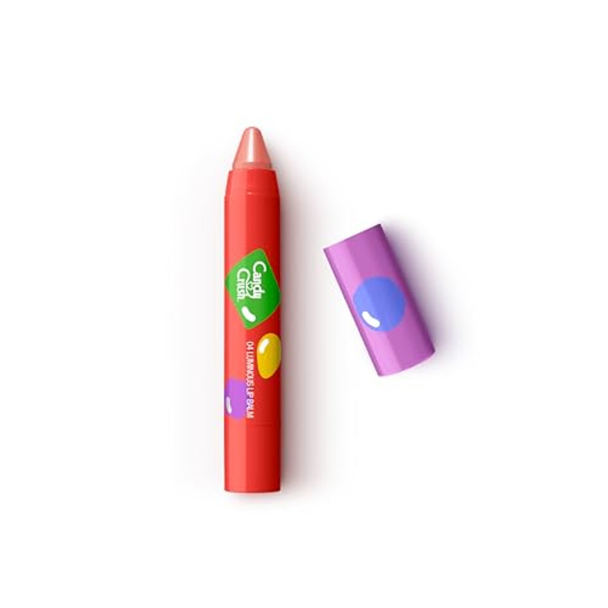KIKO Milano Candy Crush Luminous Lip Balm 04, lippenbalsem met rijke kleur en heldere afwerking – Kiko Milano