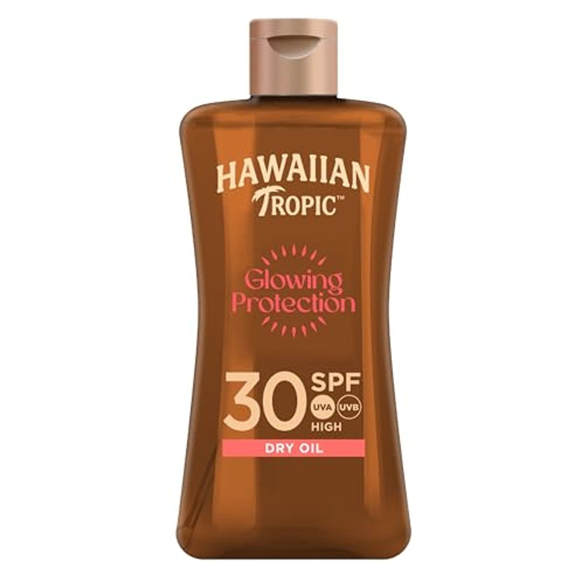 HAWAIIAN Tropic Glowing Protection Olie SPF 30 3 x 100 ml - Voordeelverpakking – foto 2