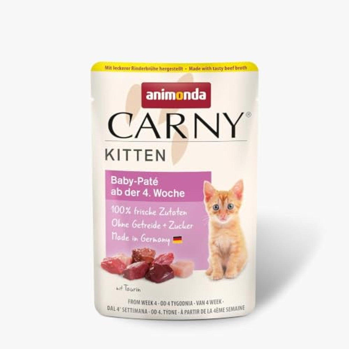 Animonda Carny Kitten kattenvoer Babypaté 12 x 85 g - 6-pack