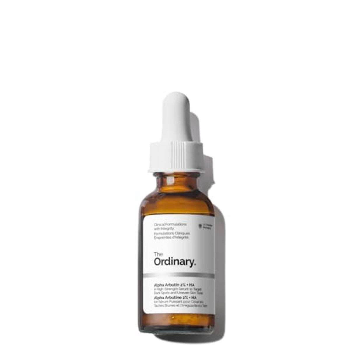 The Ordinary Alpha Arbutin 2% + HA, Hellt die Haut auf und wirkt gezielt gegen dunkle Flecken