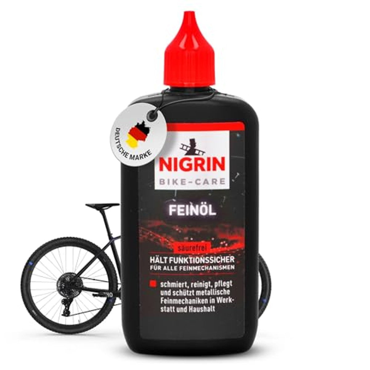 NIGRIN BIKE-CARE Fijne olie fles 100 ml – NIGRIN