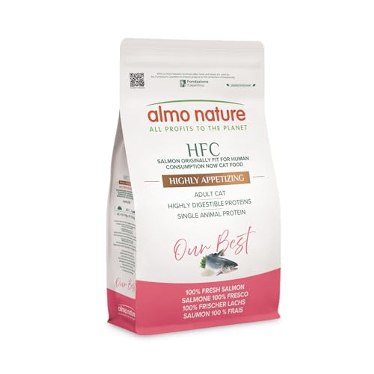 Almo Nature HFC Our Best Highly Appetizing Droogvoer Zalm 1,2 kg - 6-pack