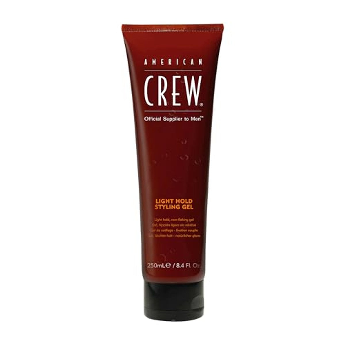 American Crew Light Hold Gel Stylinggel met Hittebescherming 250 ml - 3-pack