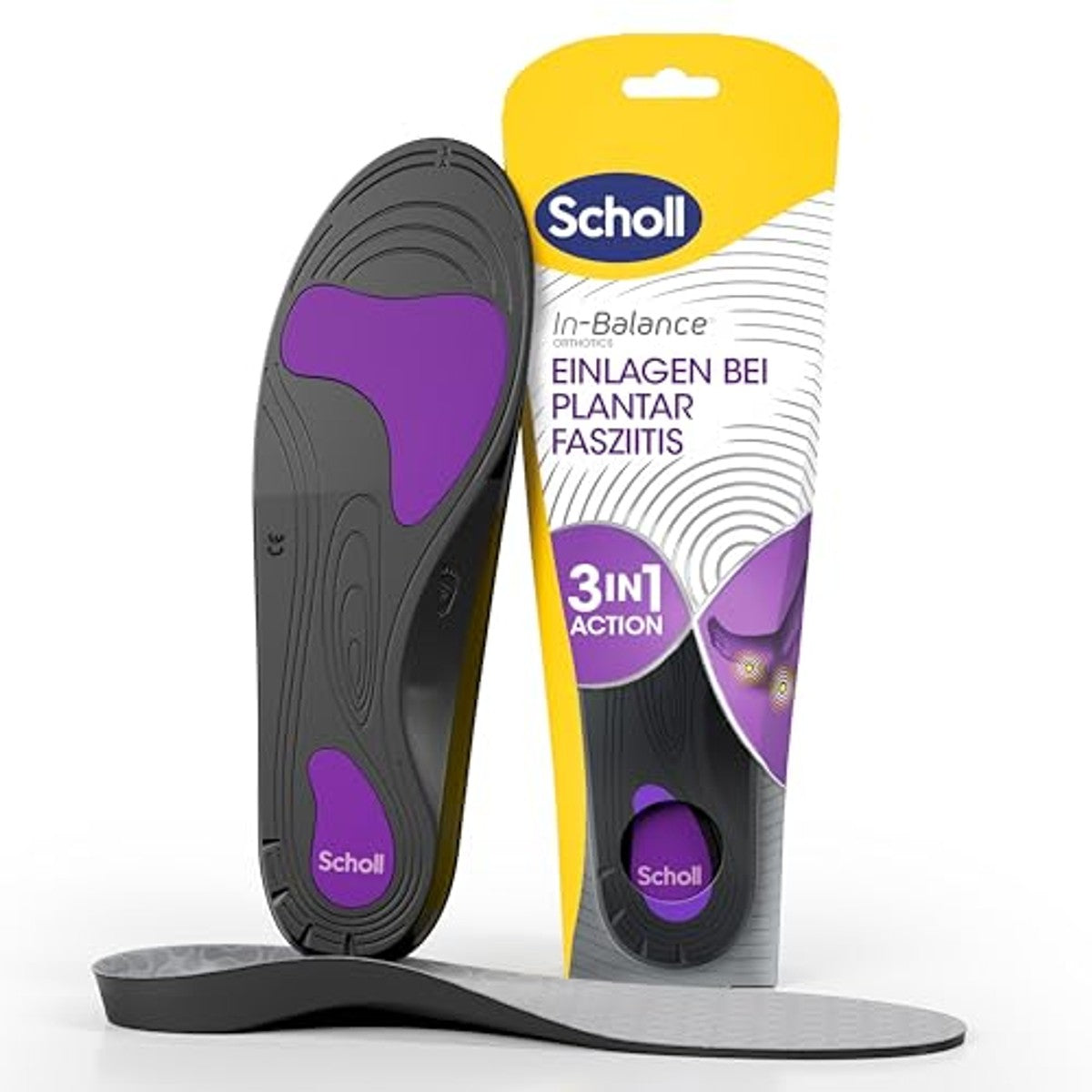 Dr. Scholl's In-Balance inlegzolen plantaire fasciitis 40-42 - 3-pack