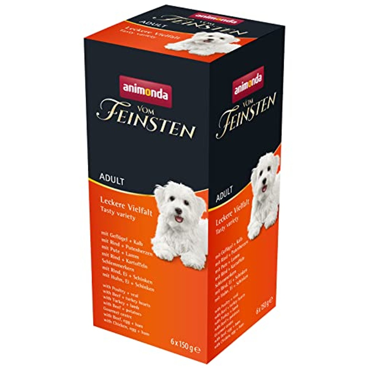 Animonda Vom Feinsten Hondenvoer natmix Vee 6 x 150 g - 3-pack