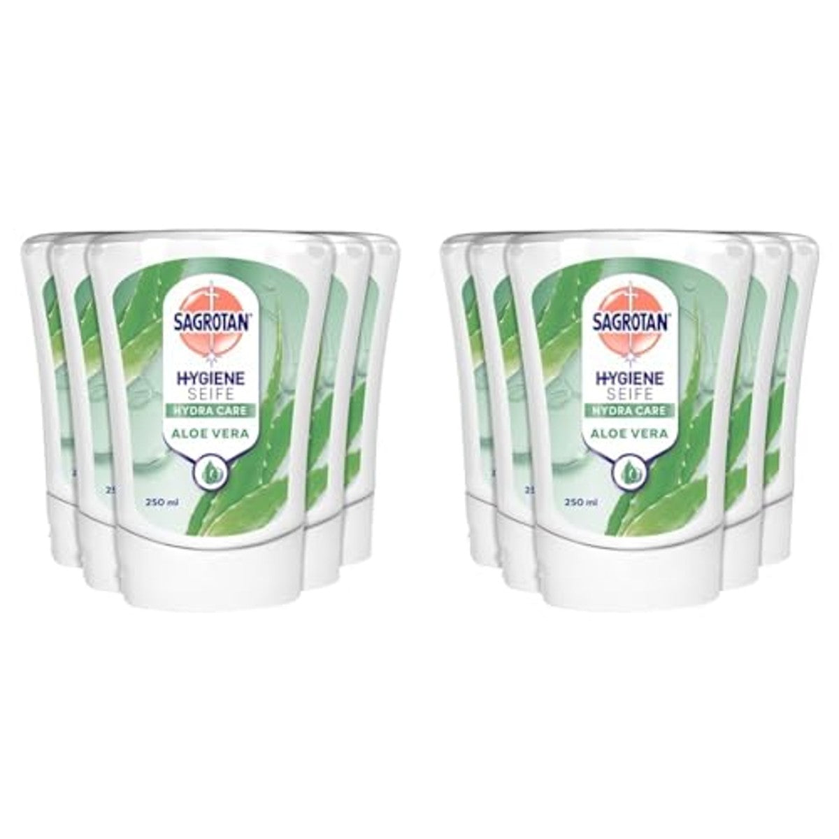 Sagrotan No-Touch navulling handzeep aloë vera 10 x 250 ml - 3-pack