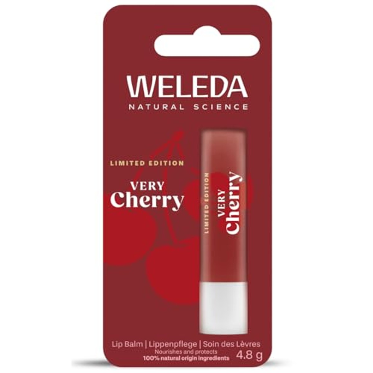 Weleda Skin Food Very Cherry Lippenbalsem Limited Edition 4,8 g