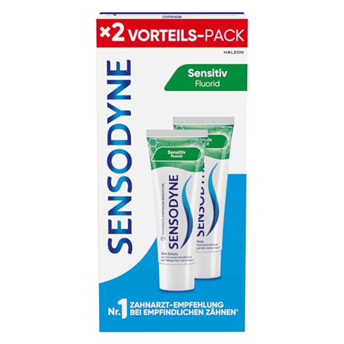 Sensodyne Sensitiv Fluorid Tandpasta 2x75ml – Sensodyne