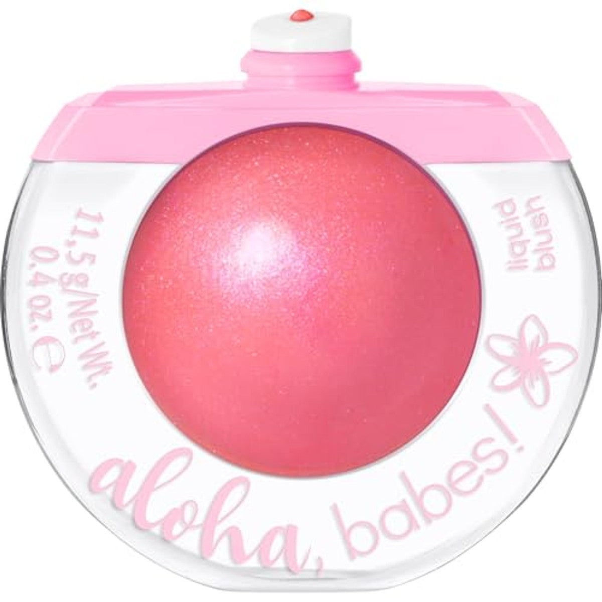 essence aloha, babes! liquid blush, rouge, nr. 01, roze, sterk gepigmenteerd, sneldrogend, glinsterend, veganistisch, olievrij, zonder parfum, zonder parabenen, per stuk verpakt (11,5 g) – Essence Cosmetics